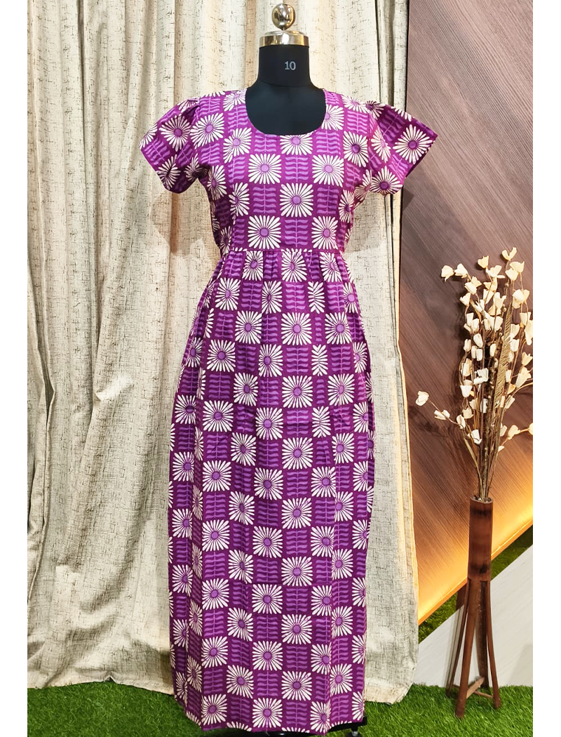 7478 7478 - Frock Style Nighty - Image 1