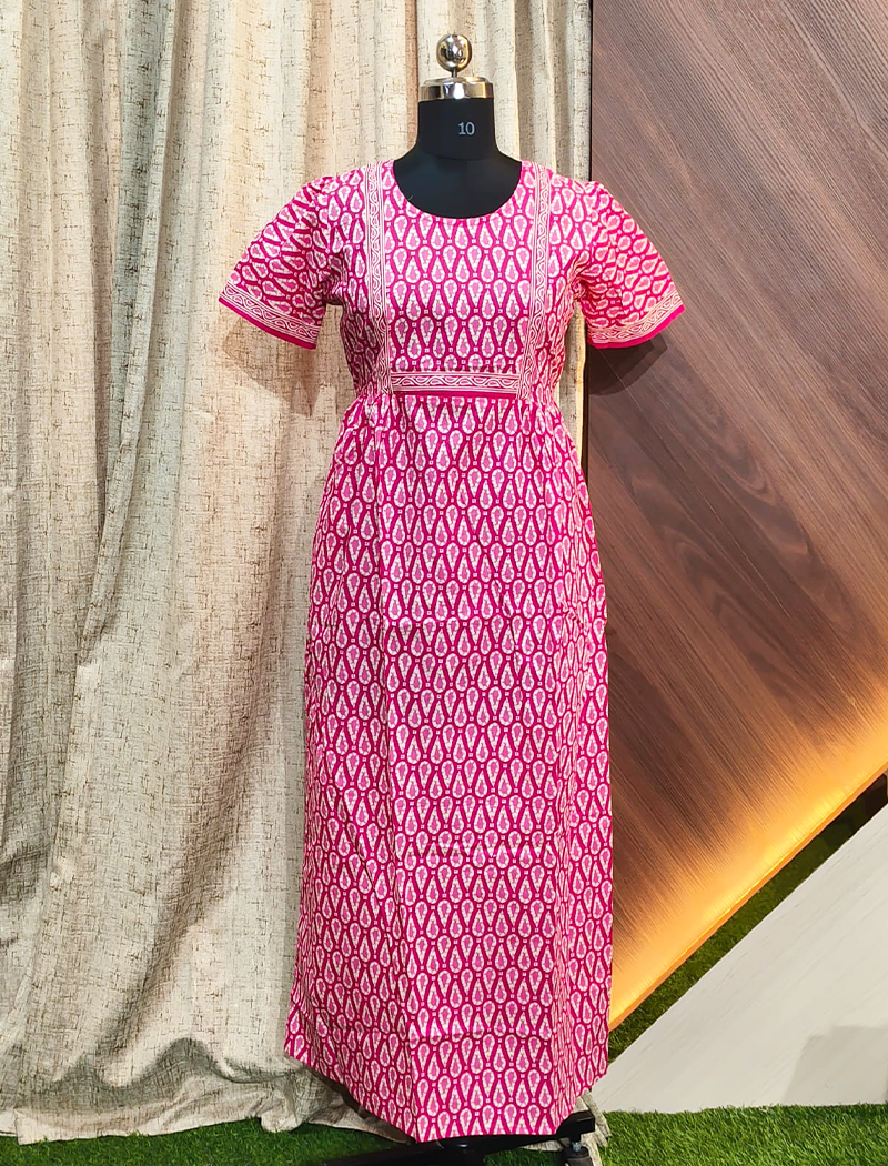 7906 7906 - Frock Style Nighty - Image 1