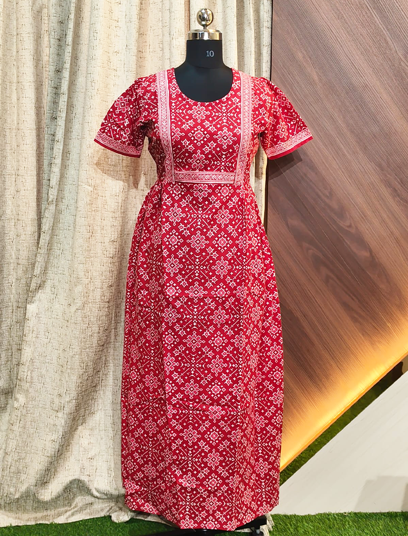 7908 7908 - Frock Style Nighty - Image 1